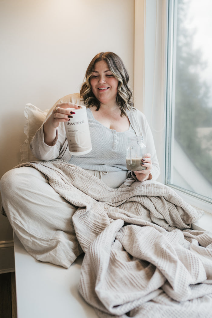Blyssminds chocolate cognitive wellness drink